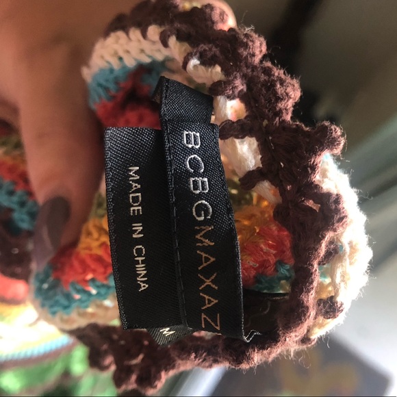 BCBG Crochet halter dress - Picture 3 of 6